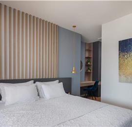 Luxury Beachfront Villa with Heated Infinity Pool near Trogir, Sleeps 8